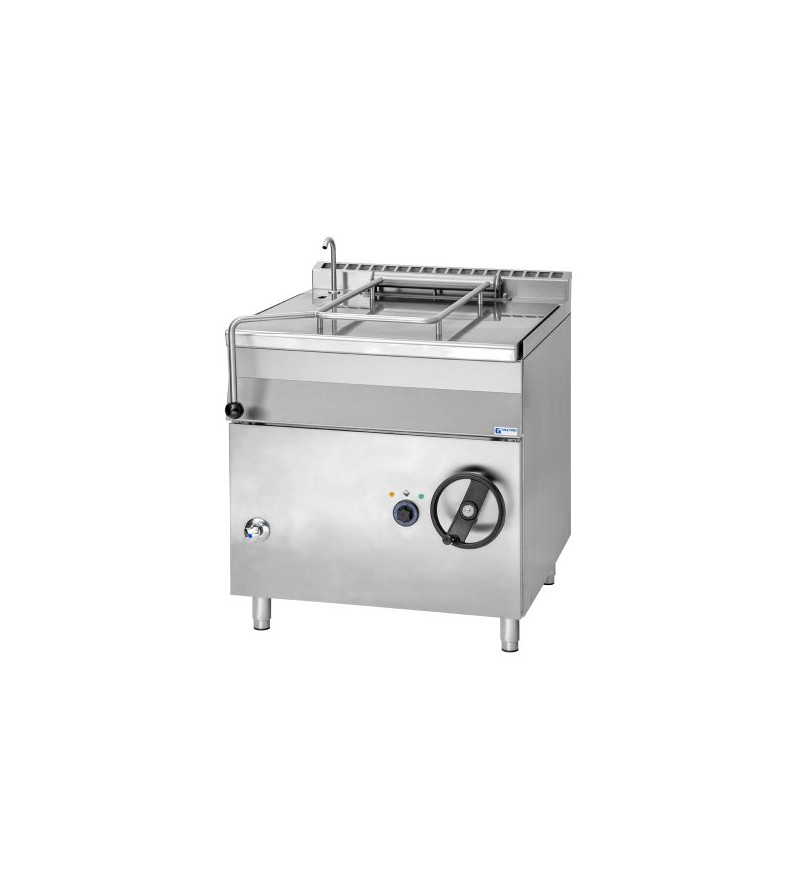 Výklopná panvica el. 50l- nerezové dno, Gastrometál, EBS55.78 inox