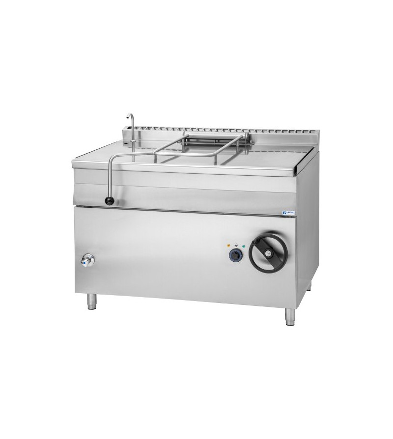 Výklopná panvica el. 120l- nerezové dno, Gastrometál, EBS125.912 inox