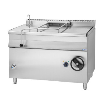 Výklopná panvica el. 120l- nerezové dno, Gastrometál, EBS125.912 inox