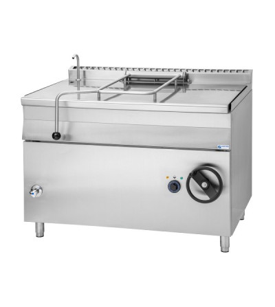 Výklopná panvica el. 120l- ocelové dno, Gastrometál, EBS125.912