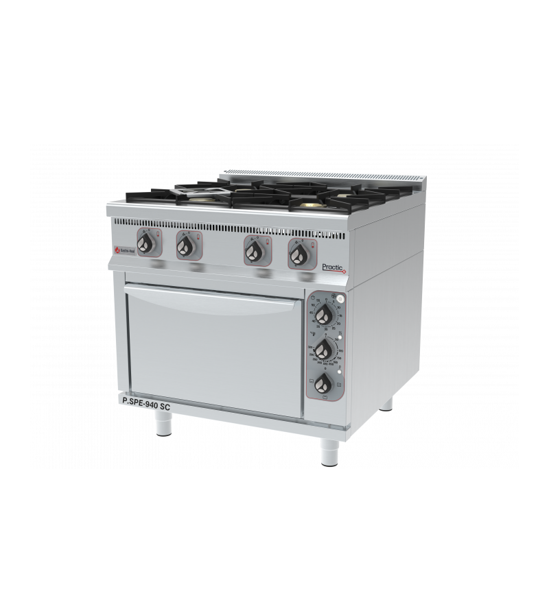 Kombinovaný sporák Gastro-Haal P.SPE-940-SC, 900 rada
