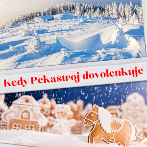 Celozávodná dovolenka 23.12. - 6.1.2021 Celozávodná dovolenka 23.12. - 6.1.2021