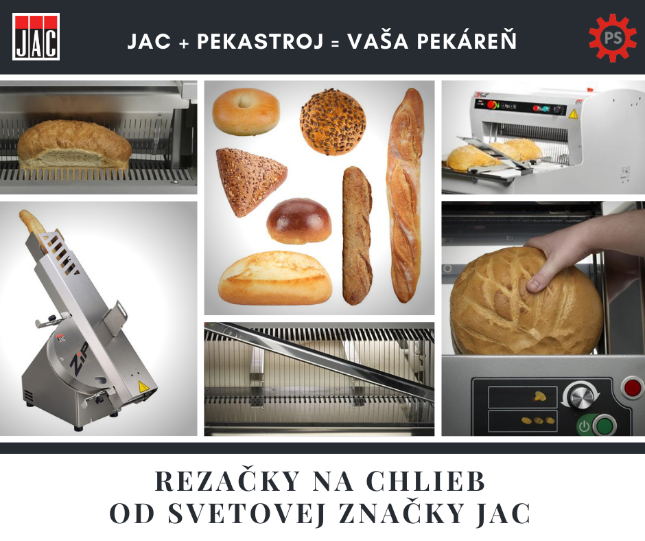 Rezačky bagiet JAC od Pekastroj
