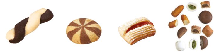 výrobky so strojmi Sandore - sušienky, cestoviny, gnocchi