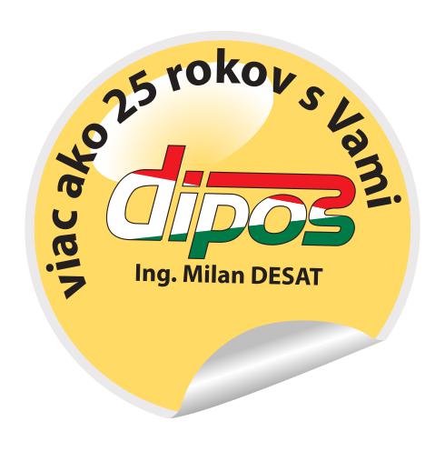 Logo DIPOS partnersk firma PekaStroj Nitra