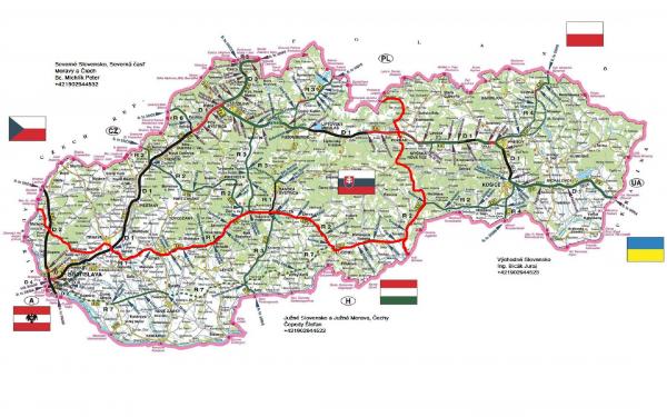 Pekastroj mapa regionov